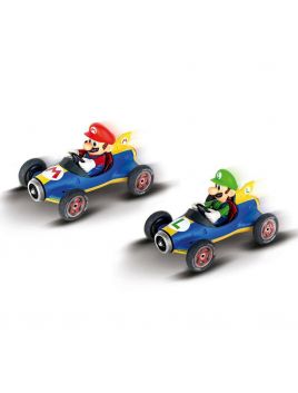 Carerra 370181030 Mario Kart Remote Controlled Mario & Luigi 2 Pack
